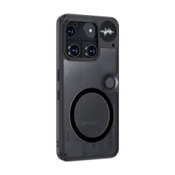 Fundu For Nothing Phone 3 чехол ELVEV Magnetic Crystal Matte PC TransparentTPU Anti-fingerprint Cover nothingフォン3 ケース