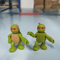 Playmates Teenages Mutant Ninja Turtles Leonardo Raphael Splinter Shredder Joint Movable Doll Anime Villain Figures Model Toys
