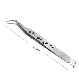 Electronics Industrial Tweezers Anti-static Curved Straight Tip Precision Stainless Forceps Phone Repair Hand Tools Sets