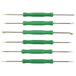 6pcs PCB Desoldering Aid Tool Kit Soldering Assist Tool PCB Cleaning Repair Tool Circuit Board Welding Auxiliary Tool