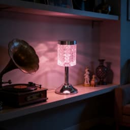 RGB Crystal 1PC Table Lamp | USB Powered | Dimmable Color Changing Ambient Light for Bedroom & Desk