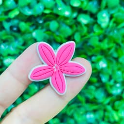 1-23Pcs Parrot Aloha Hawaii Summer Vibes DIY Kids Shoes Button Charms Hula Flowers PVC Buckle Clog Decorations