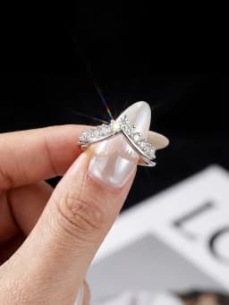 925 Sterling Silver Real Moissanite Diamond Elegant Crown Ring For Women Engagement Wedding Luxury High Quality Fine Jewelry