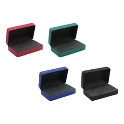 Ring Organizer Box Tray Stylish Jewelry Display Case Ring Storage Box Jewelry Box for Women Lady Multiple Rings Cufflinks