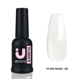 UNO JYJ Nude Rubber Base Gel Polish Semi-permanent Nail Polish UV Varnish Manicure Natural Nail Base Coat 7 Colors Basis Gellac