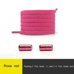 1Pair Multicolor Lock Elastic Sneaker Laces For Kids Adults and Elderly No Tie Shoelaces Quick Elastic Athletic Running Shoelace