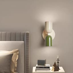 E27 Nordic Wall Lamp LED Macaron Minimalist Sconce Bedroom Bedside Living Room Study Aisle Indoor Home Decoration Light