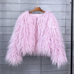 DEAT Fur Imitation Fur Coat Korean Version Pure Color Beach Wool Women's Short Coat Straight 2026 Winter Wram Jackets 11A06487
