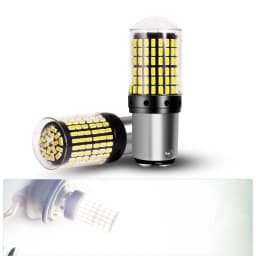 Smart Chips 2Pcs 1156 BA15S 1157 Bay15d Car LED Reverse Light Bulbs for Car Rear Tail Turn Signal Reverse Brake Running Lights