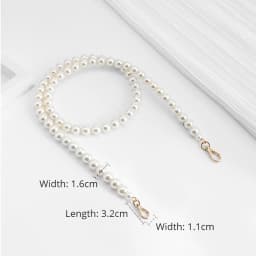 Pearl Chain Accessories Small Fragrant Wind Bag Messenger Shoulder Strap Diy Transformation Replacement Bag Chain Single Buy