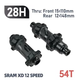 ARC-54T Ratchet Boost Hub, 28 Holes Disc Brake, Aluminum Alloy MTB Cube, 15x110, 12x148, Cycling Bike Hub 8, 9, 10, 11, 12V