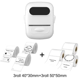 Marklife P50 Thermal Label Printer Mini Bluetooth Self-Adhesive Sticker Printer for School Office Kitchen To Tag Price Machine