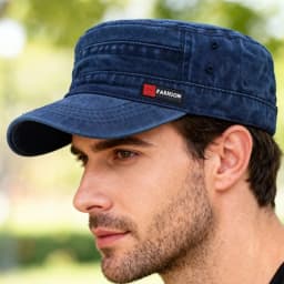 Vintage Vintage Style Washed Baseball Cap, Spring and Summer Outdoor Adjustable Sunshade Duckbill Cap, Suitable for Men and Wome