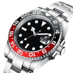 DIY Custom Logo 40MM Sapphire 8215Automatic NH35 Mechanical MensRelogio Masculino WristWatch Ceramic PT5000 10Bar Luminous