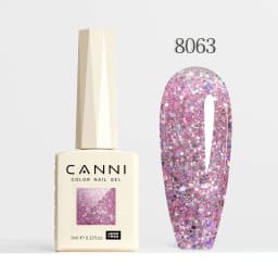 CANNI Cat Eye Gel Nail Polish and Glitter Gel 9ml HEMA TPO FREE High Gloss Quality Soak Off UV Gel Art Manicure Salon DIY Home