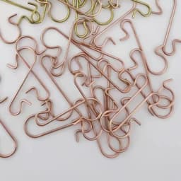 50Pcs Christmas Ornament Hooks Xmas Tree Decor Hanger Hook Stainless Steel S-Shaped Hook Birthday Party Supplies Home Accessory