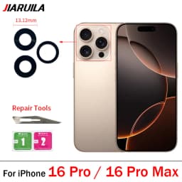 Good Back Rear Camera Glass Lens For iPhone 11 12 13 14 15 16 17 Pro Max Plus Mini Air With Adhesive