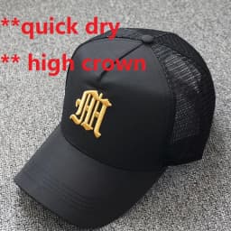Quick Dry Baseball Hat for Men and Women, Hard Top, High Crown, Sports Hip Hop Caps, Big Head, Outdoor,