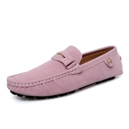 48 Extra-Large Size Matte Couple's Style Halloween Gift 2025 Autumn New Loafers British Style Slip-On Men's Driving Shoes Lightweight Non-Slip Casual Leather Shoes