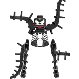Blind Box Mini Building Blocks TV6207 Figures Big Goblin Spiderman Iron Man Venom Captain Hawk Deadpool Armor Christmas Gift Toy