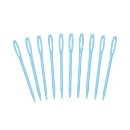 10pcs/lot Colorful Plastic Sewing Needles 5 7 9 15cm Size Colourful Large Eye Crochet Needle DIY Embroidery Jewelry Tools
