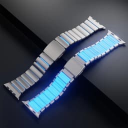 Silicone Magnetic Strap for Apple Watch Ultra 4/3/2 49mm Series 12/11/10 46mm Titanium Metal Band Iwatch 9 8 7 45mm SE3 44mm