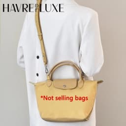 2026 New Leather Bag Strap For Longchamp S Durable Fashion Without Punching Modification Bag Accessories