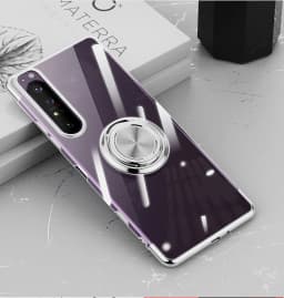 Luxury Plating Case For Sony Xperia 1 IV 1 5 10 ACE III ACE II Case Soft Silicone Cover For Sony Xperia 10 IV Case With Ring