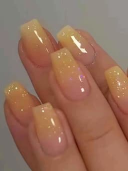 ARTAUG 24PCS Short Press On Nails Square Pink High Saturation Nails Press On Nails Summer Nails Fingertip French Trim