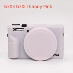 For SX740 HS Digital Camera Case Silicone Cover For Canon G7X Mark II III G7X2 G7X3 SX730 SX740HS Soft Protector Bag