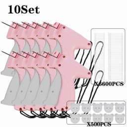 Garment Label Gun Quilt Holder Hangtag Gun Soft Silicone Pinless Snap Single Needle Sewing Gun Non-Tracking Sheet Anti-slip Tool