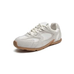 Sneakers Women Mesh Spring Summer 2026 New Genuine Leather Casual Flats Women Large Size Lace-up German Training Shoes Women