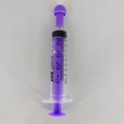 Color straight mouth syringe 5ml 10ml with plastic cap