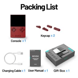 TRIMUI BRICK CNC Metal Retro Handheld Console 3.2" 1024x768 IPS Linux Mood LED Free Keycap 3000mAh WiFi Gift for Game Lovers