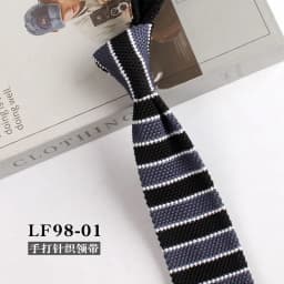 New Trendy British Casual Knitted Ties For Men Narrow Flat 6cm Width Striped Neckties College Boys Shirt Accessories Suit Cravat