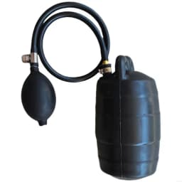 Heavy Duty Rubber Inflatable Pipe Plug Stopper Balloon Block With Hand Pumps For Plumbing Leak Detection And Repair