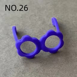 Candy Color 1/6 Doll Glasses Handrings DIY Doll Dressing Accessories Original Doll Decorations Part for Doll Making