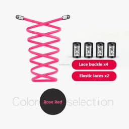 2025 New No Tie Shoe Laces Elastic Laces Sneakers Round Shoelaces Without Ties Kids Adult Quick Shoe Lace Rubber Bands for Shoes