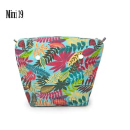 TANQU New Colorful Waterproof Inner Lining Insert Zipper Pocket for Classic Mini Obag Canvas  Inner Pocket for O Bag