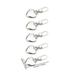 5/10PC Zipper Slider Puller Instant Zipper Repair Kit Replacement Broken Buckle Travel Bag Suitcase Zipper Head DIY Sewing Craft
