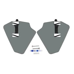 Panical Hand Guard Deflector Mount Tint Mirror Wind Case Upper Air Deflector Deflectors For Honda Goldwing GL1800 F6B 2018-2024