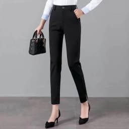 White Pants 2026 New Spring Summer High Waist Slim Stretch Pencil Pants Office Ladies Elegant Suit Pants Women Straight Trousers