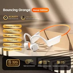 New Bone Conduction Headset Bluetooth 5.4 With Mic Waterproof Exercise Fitness Wireless Swimming Sports Headphone New 2026