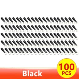1/100pcs 8Color PU Leather Keychain Business Gift Suitable for Men and Women Car Key Strap Waist Wallet Keychains and Keyrings