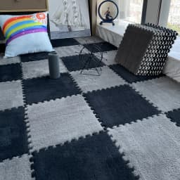 Soft Plush Children's Mat Babe Toys Eva Foam Puzzle Carpet Warm Children Play Mats Interlocking Rugs Infant Carpet 30*30*1cm