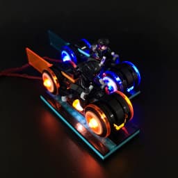 Kyglaring Led Light Up Kit For LEGO 21314 Tron Legacy Light Cycles Racing Motor Bike Lightstream( not include bricks set )