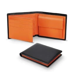 Short Genuine Leather Mens Wallets Classic Slim Solid Purse Card Holder Coin Pocket RFID Fashion Quality