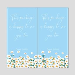 10-50pcs/pack Rectangular "Gift For You" Stickers Thank You Stickers For Small Business Gift Packaging Decor Sealing Labels