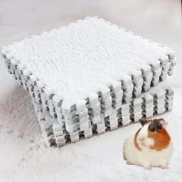 4/10Pcs Rabbit Guinea Pig Cage Liner Small Pet Items Waterproof Anti Slip Bedding Mat Highly Absorbent Pee Pad For Pet SleepMat