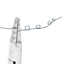 Precision Round /Square Nose Pliers (2~8mm Loops) Wire Looping Pliers for Beading Jewelry Making and Wire Forming